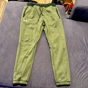 Green sweatpants